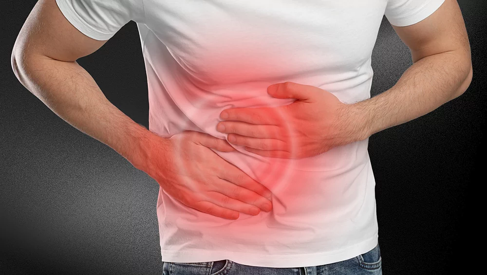 What should I do if I have a bitter taste in my mouth after eating?