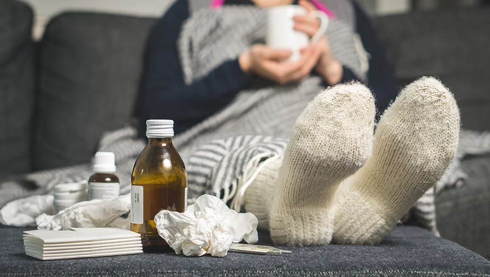 How to distinguish the flu from a cold?