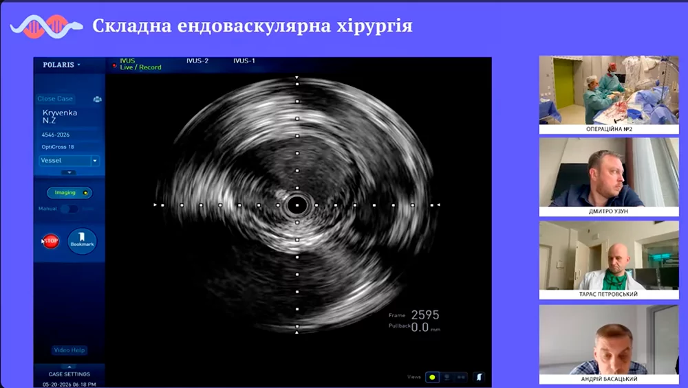Сложная эндоваскулярная хирургия в прямом эфире как инструмент обучения