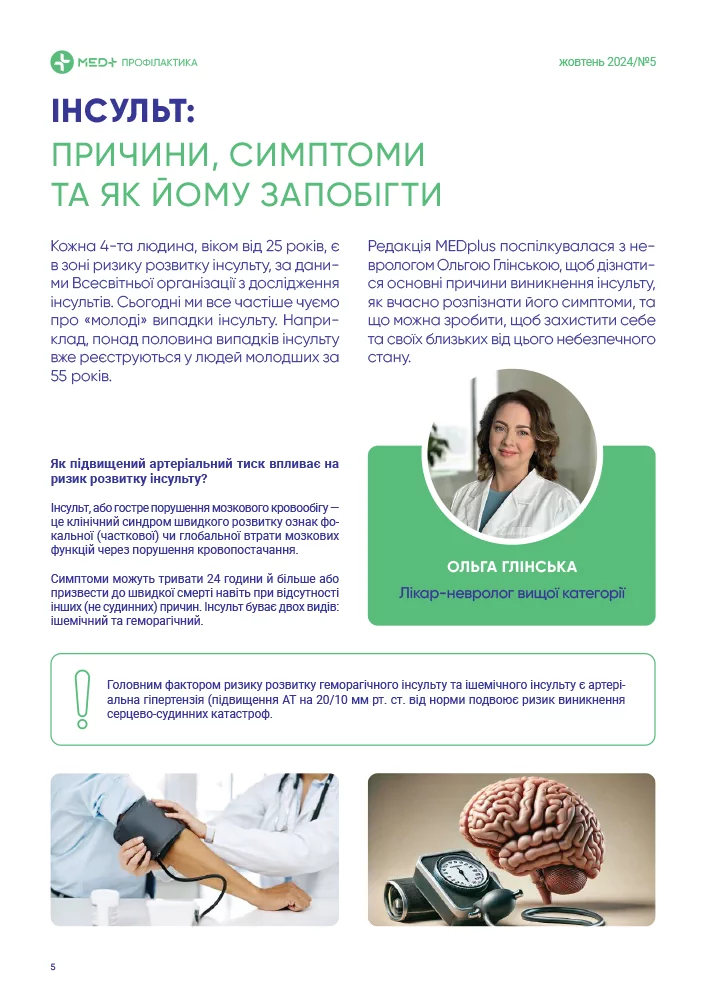 Інсульт від А до Я